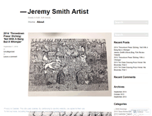 Tablet Screenshot of jeremysmithartist.com
